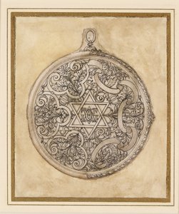 Entwurf für ein Anhängerjuwel, Mitte des 16. Jahrhunderts von Etienne Delaune