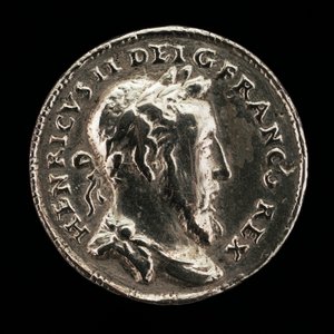 Heinrich II., 1519-1559, König von Frankreich 1547 [Vorderseite] von Etienne Delaune