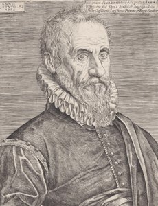 Porträt von Ambroise Paré, dem Chirurgen des Königs, 1582