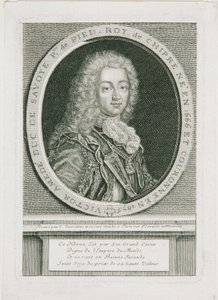 Viktor Amadeus II. Herzog von Savoyen, König von Sizilien und erster König von Piemont-Sardinien von Etienne Desrochers