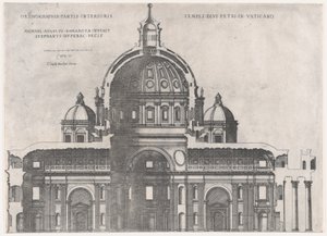 Speculum Romanae Magnificentiae: St. Peter, 16. Jahrhundert