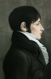 Porträt eines Mannes von Etienne Esperance Bouchardy
