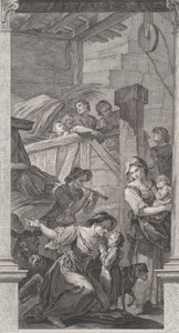 Die Kapelle der Enfants-Trouvés in Paris: Die Anbetung der Hirten