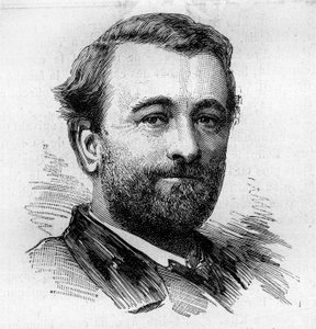 Porträt von Paul Bert (1833-1886), französischer Physiologe und Politiker. Gravur von Bocour in „Le Monde Illustré“ Nr. 1287 vom 26. November von Etienne Gabriel Bocourt