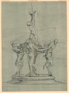 Entwurf für einen Brunnen