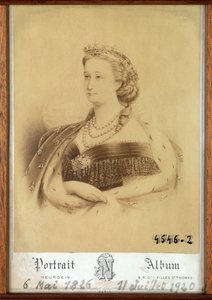 Porträt der Kaiserin Eugénie von Etienne & Neurdein Louis Antonin (1846 p. 1915) Neurdein