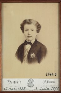 Porträt des Prinzen Imperial von Etienne & Neurdein Louis Antonin (1846 p. 1915) Neurdein