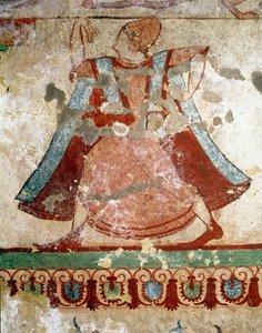 Tänzerin mit langer Tunika (Detail) von Etruscan