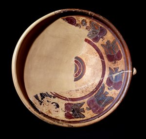 Terrakottaplatte mit Darstellung von Tieren, 600-590 v. Chr. von Etruscan