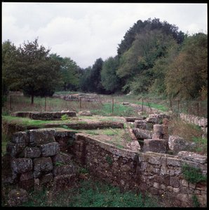 Etruskische Zivilisation: Ansicht der Stätte von Veio (Veies) 8.-4. Jahrhundert v. Chr. (Etruskische Kunst: Ansicht der Stätte von Veii, 8.-4. Jahrhundert v. Chr.) Latium Italien von Etruscan Etruscan