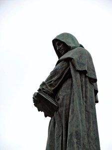 Denkmal für Giordano Bruno (1548-1600) von Ettore Ferrari