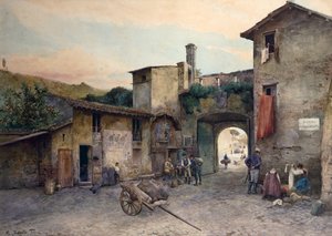 Port Cavalry (Porta Cavalleggeri) in Rom aus der Serie Roma sparita