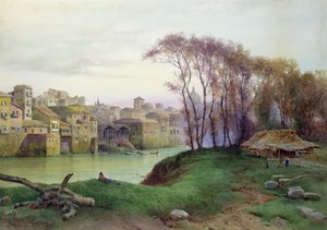 Ansicht der Prati di Castello, Rom