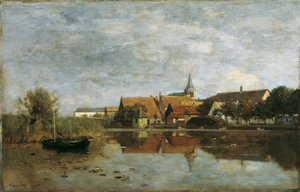 Ansicht von Giessen (Nordbrabant) von Eugen Jettel