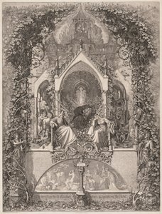 Dornröschen, 1836 von Eugen Napoleon Neureuther