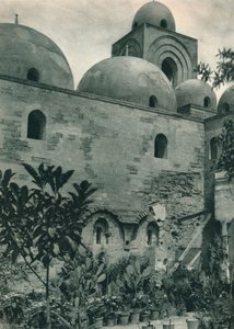 Kirche San Giovanni degli Eremiti, Palermo, Sizilien, Italien, 1927 von Eugen Poppel