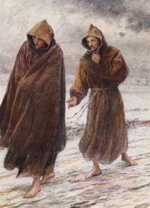 St. Franziskus erklärt Bruder Leo, wo die vollkommene Freude zu finden ist