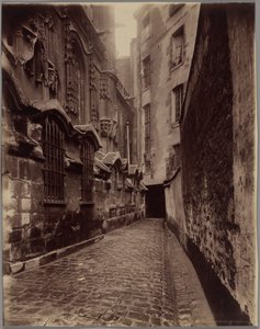 Altes Beinhaus Saint-Gervais-Saint-Protais, rue François Miron von Eugène Atget
