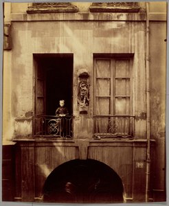 Altes Collège de Chanac, 12 rue de Bièvre von Eugène Atget