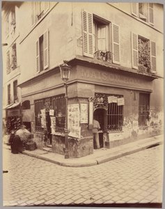 [Kabarett, Rue Mouffetard] von Eugène Atget