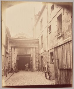 Kapelle, Rue Saint-Jacques von Eugène Atget