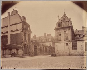 Hôtel de Vendôme, 3-5 rue Béranger von Eugène Atget