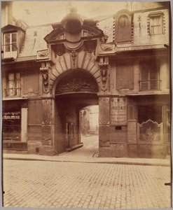 Hôtel du Magistrat de Bordeaux, 30 rue des Francs-Bourgeois von Eugène Atget