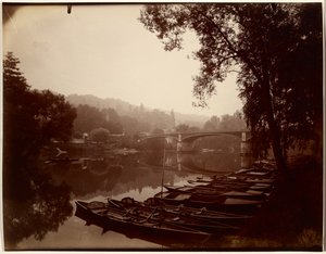 La Marne à la Varenne von Eugène Atget