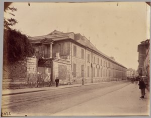 Naturhistorisches Museum, rue Geoffroy Saint-Hilaire von Eugène Atget
