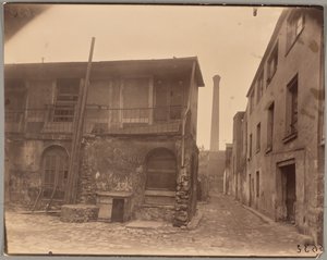 Passage Moret, Gasse der Gobelins von Eugène Atget