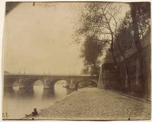 Hafen von La Megisserie von Eugène Atget