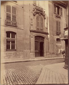 Pfarrhaus Saint-Merri, Rue de la Verrerie von Eugène Atget