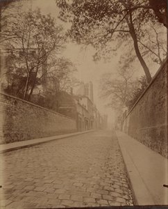 Rue Clovis von Eugène Atget