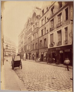 Rue Galande von Eugène Atget