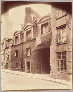 Rue Mazet von Eugène Atget
