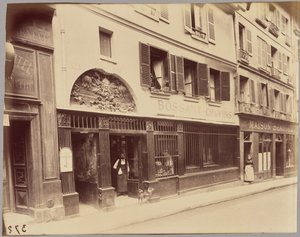 Rue Saint-Sauveur von Eugène Atget