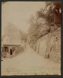 Rue Saint-Vincent Montmartre von Eugène Atget