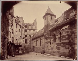Saint-Julien-le-Pauvre von Eugène Atget
