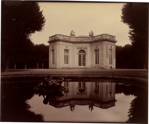 Trianon, Pavillon Français, 1923-1924 von Eugène Atget