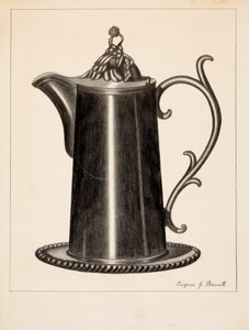 Zinnkrug von Eugene Barrell
