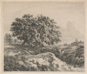 Die Eiche am Abgrund (Eiche am Abgrund) von Eugene Bléry