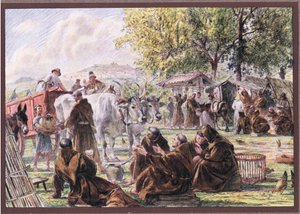 Das Kapitel von St. Maria der Engel bei Assisi