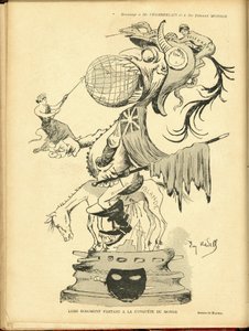 Illustration von Eugene Cadel (1867-1940) in Le Rire von Eugene Cadel