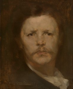 Selbstporträt von Eugène Carrière