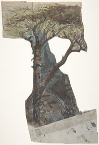 Bühnenbildentwurf für die Opéra, Paris, 1830-90 von Eugene Ciceri