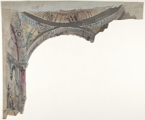 Entwurf für ein Bühnenbild an der Opéra, Paris, 1830-90