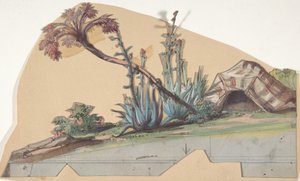 Entwurf für ein Bühnenbild an der Opéra, Paris, 1830-90