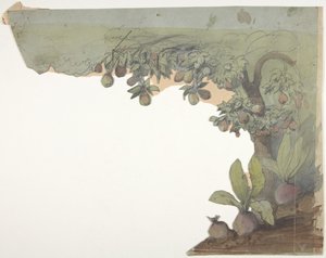 Entwurf für ein Bühnenbild an der Opéra, Paris, 1830-90 von Eugene Ciceri