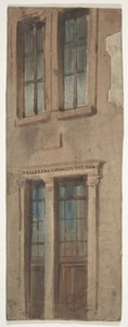 Entwurf für ein Bühnenbild an der Opéra, Paris, 1830-90 von Eugene Ciceri