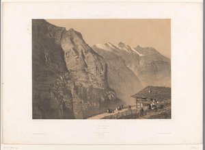 Blick auf die Wengernalp
